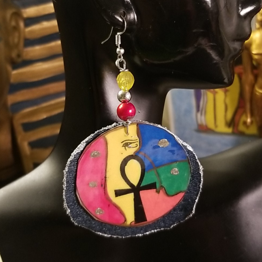 Paper Jewelry Water Resistant Earrings